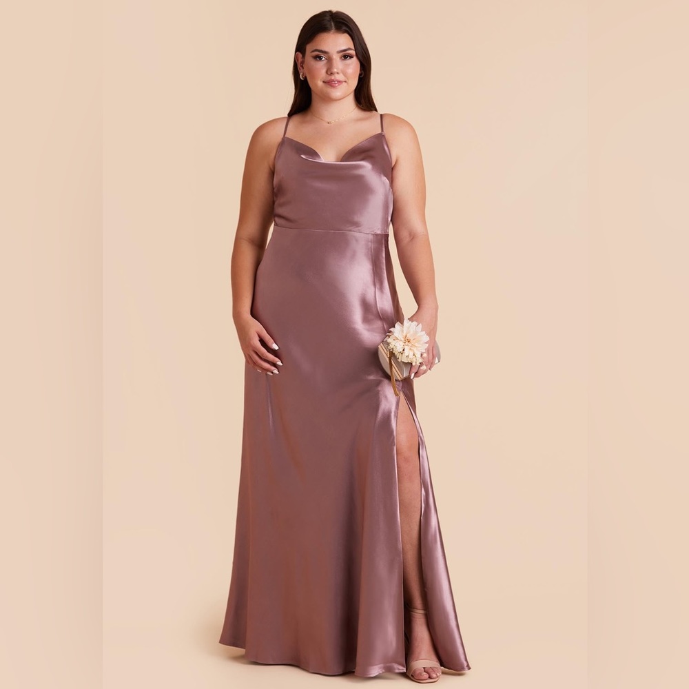 Birdy Grey Lisa Long Satin Dress Size XL